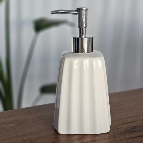 Dispenser de porcelana Blanco
