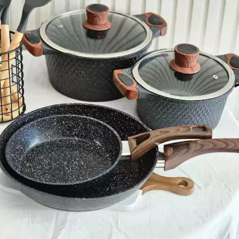 Sarten Gris Oscuro 24cm