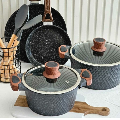 Cacerola Gris Oscuro 24cm
