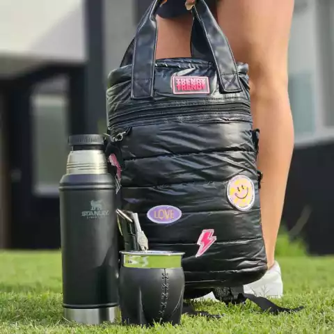 Mochila Matera Trendy Parches