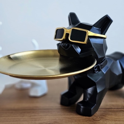 Estatua Bulldog