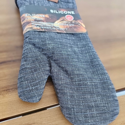 Manopla Silicona y Tela