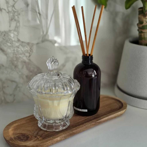 Bandeja de Madera Ovalada