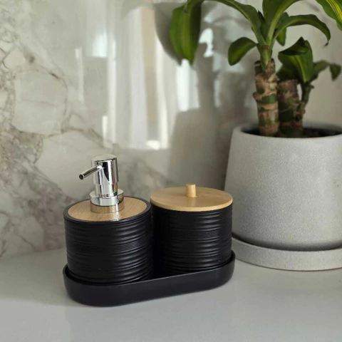 Set de Baño con Base