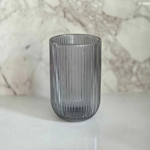 Vasos de Vidrio calados x6 - comprar online