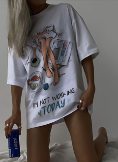 Camison Im Not Working Today - comprar online