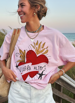 Remera Vibra alto (spun) en internet