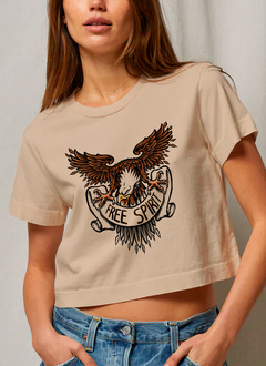 Crop tee Free spirit - comprar online