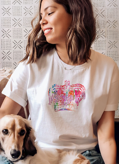 Remera Made with love (spun) en internet