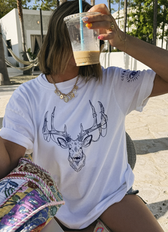 Remera Ciervo ojo (algodon) - comprar online