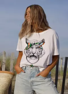 Remera Tigre bandana - comprar online