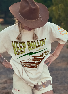 Remera Keep rolling en internet