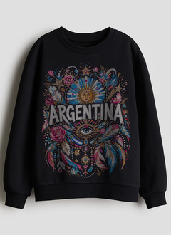 Buzo Argentina plumas - comprar online