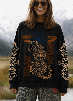 Buzo Leopardo etnico