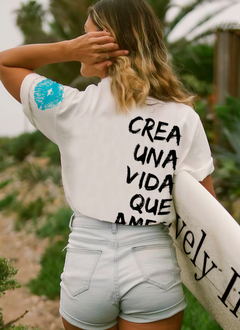 Remera Crea una vida que ames - comprar online