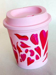 Vaso de cafe animal print