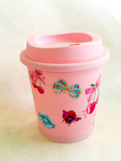 Vaso de cafe beso