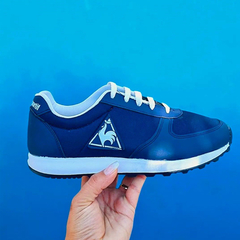 Zapatillas Paris Azules - Cuero