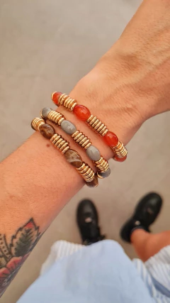 PULSERA ÓRBITA - CELESTE