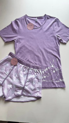 PIJAMA GATINHO ALGODÃO