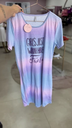 CAMISOLA COM MANGA ESTAMPADA