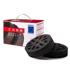 Briqueta COBBlestone - Parrillas portátiles Cobb Grill Argentina - Parrillas a carbón que casi no hacen humo. Parrillas ideales para balcón.