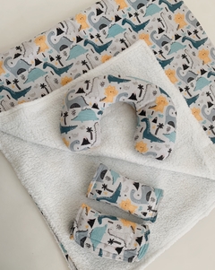 Set Mantita, Cubre Cinturón y Cuellito - comprar online