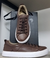 Zapatillas urbanas choco cuero