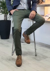 Pantalon chino (verde)
