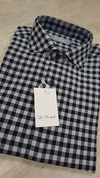 Camisa cuadrille celeste (R124)
