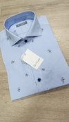 Camisa estampada (S177) 100% algodon