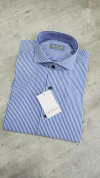 Camisa rayada (S186)100% algodon
