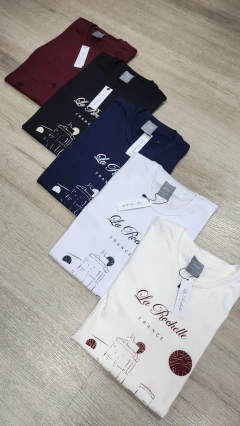 Remera estampada Torre - La Rochelle France