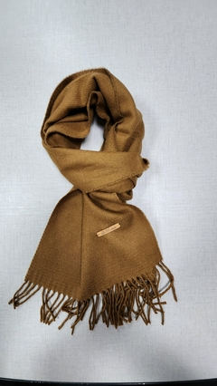 Bufanda lisa camel