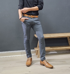 Pantalon chino (gris topo)