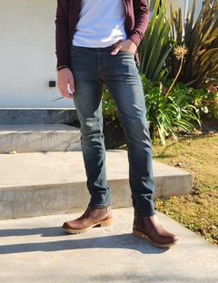 Jean oxido brown semirecto (J116)