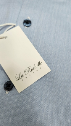 Camisa ratier espiga celeste 100% algodon (S242) - comprar online