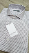 Camisa rayada (S282) 100% algodon - comprar online