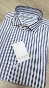 Camisa rayada (S275) 100% algodon - comprar online