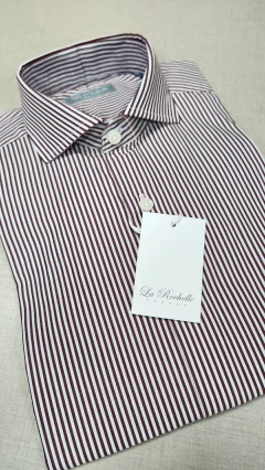 Camisa rayada (S287) 100% algodon - comprar online
