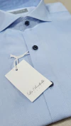Camisa fil a fil (S268) 100% algodon - comprar online