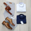 Pantalon chino (gris claro)
