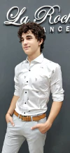 Camisa estampada (S180)100% algodon - comprar online