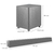 Soundbar Home Theater Bluetooth e Subwoofer 2.1 Canais 320w Pulse SP381 - loja online