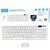Imagem do Kit Teclado e Mouse Wireless Sem Fio Ultra Slim 2.4g Lehmox LEY-171