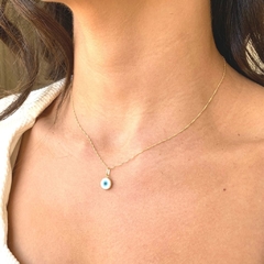 Pingente olho grego ouro 18k - loja online