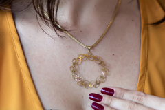 Pingente mandala trabalhada ouro 18k - comprar online