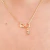 Colar mãe infinito com 1 menino banhado em ouro 18k