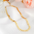 Choker folhas de oliveira banhada em ouro 18k - comprar online