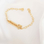 Pulseira infantil abençoada banhada em ouro 18k - comprar online